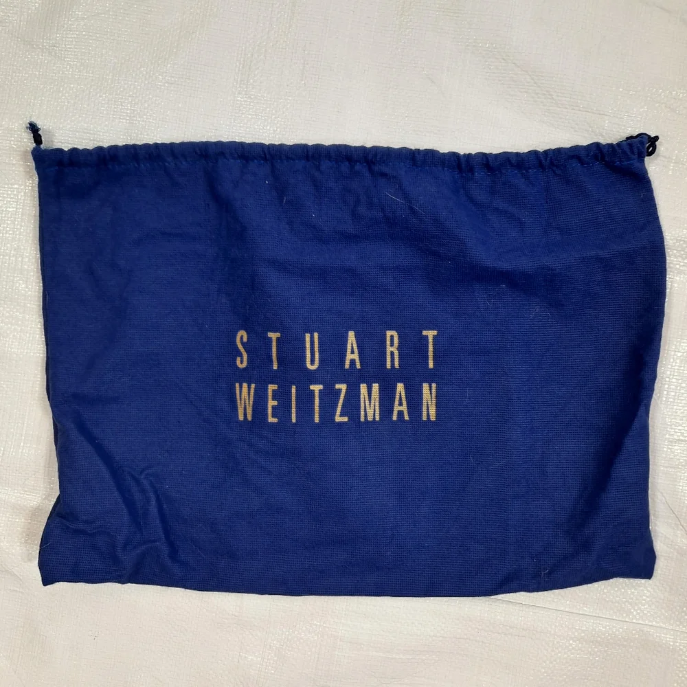 Stuart Weitzman 2 Dust Cover Drawstring Pouch Bag